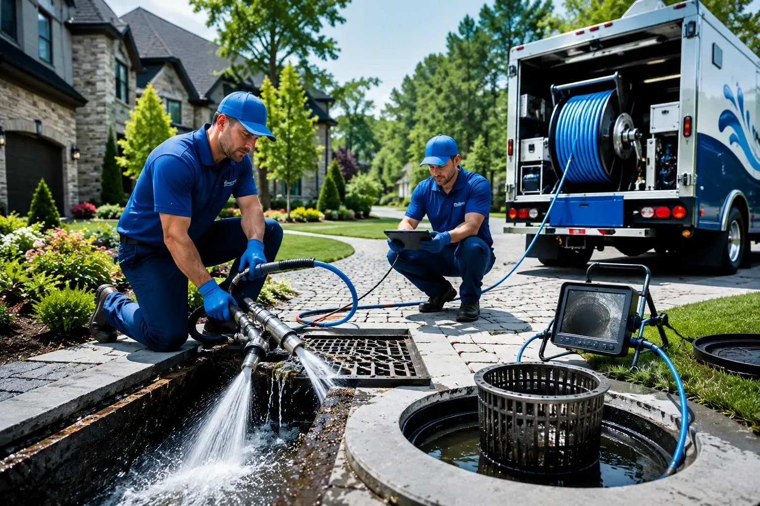 Local outdoor drain cleaning professionals in Newmanstown, PA